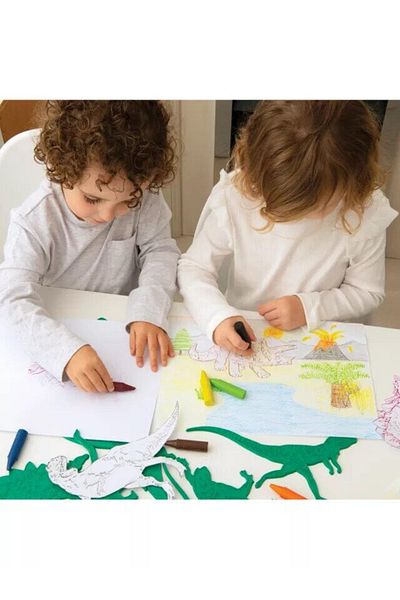 Galt Sabloane pentru desen - Dinozauri
