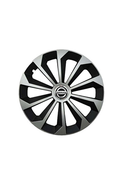 OEM Set de 4 capace de jantă Fame gri-negru cu inel R16, pentru gama de mașin...