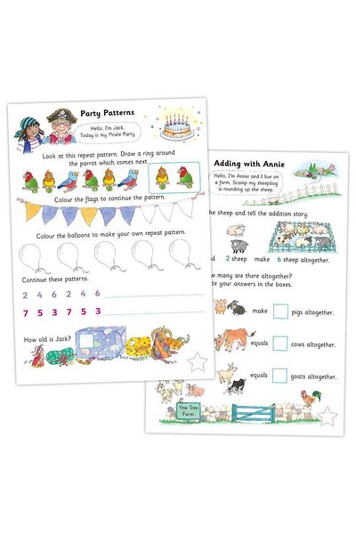 Galt Activity and sticker book - Fun counting