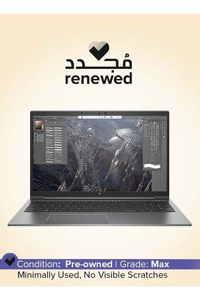 HP Pre-Owned Zbook Firefly 15 G7 15.6-inch Intel Core i7 10th Gen 16 GB 512 GB Intel HD Graphics Gray