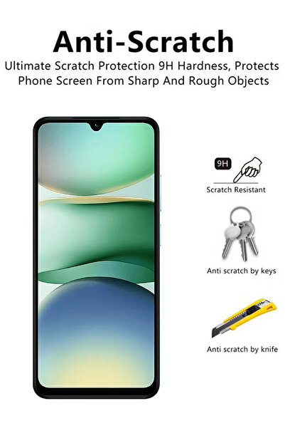 Generic 2 Pack Xiaomi Redmi A5 For Tempered Glass Screen Protector - Black