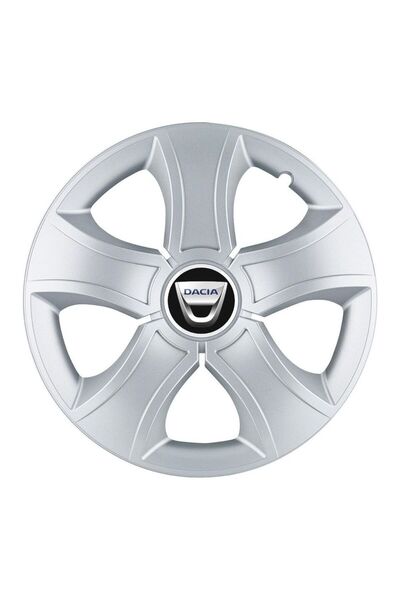 Autohelix MSA Set de 4 capace de jantă Bis Gri R14, pentru Dacia