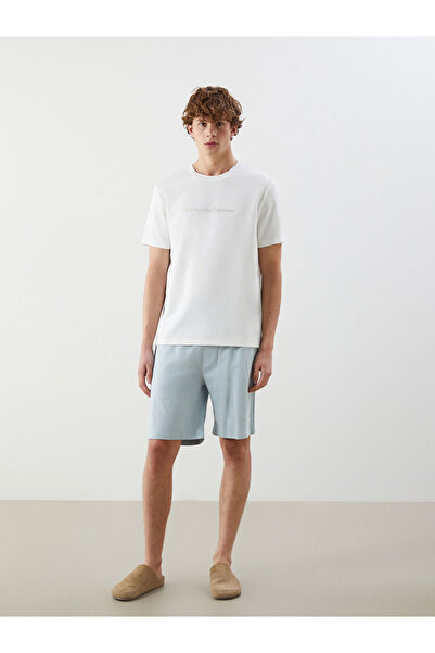LC Waikiki Crew Neck Printed Combed Cotton Men's T-Shirt