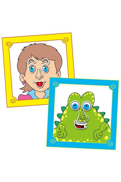 Galt Funny Faces sticker book