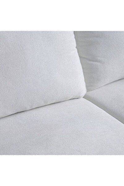 Danube Home Gamorah 2 Seater Fabric Sofa - Cream L136xW85xH94cm