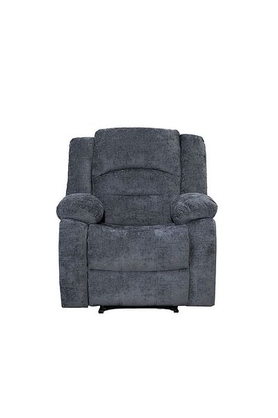 Danube Home Dazler 1 Seater Fabric Recliner- Gray L97xW94xH104cm