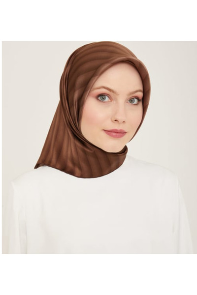 Armine Μεταξωτό Φουλάρι Nostalgia - 9150-92 Brown Sura