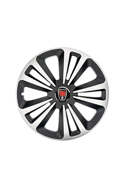 Autohelix MSA Set de 4 capace de jantă Terra Gri-Negru R14, pentru gama Range Rover