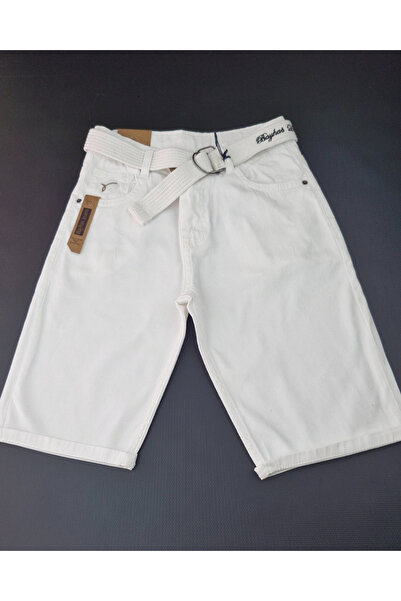 BAYHAS Boy's White Capri
