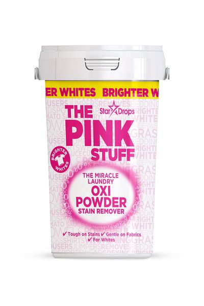 THE PINK STUFF Oxi stain removal powder for white clothes and fabrics