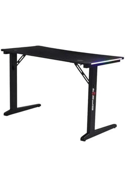 SPEARPC Gaming Desk Lc-120 (WITH MOUSE PAD 120MM*60MM & REMOTE RGB LIGHTS)