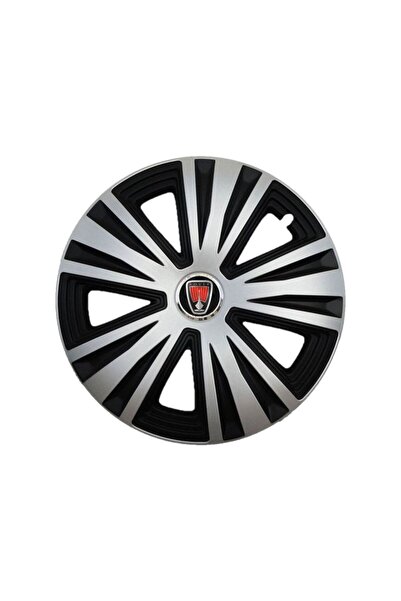 Autohelix MSA Set de 4 capace de jantă Glory Grey-Negru R15, pentru gama auto...