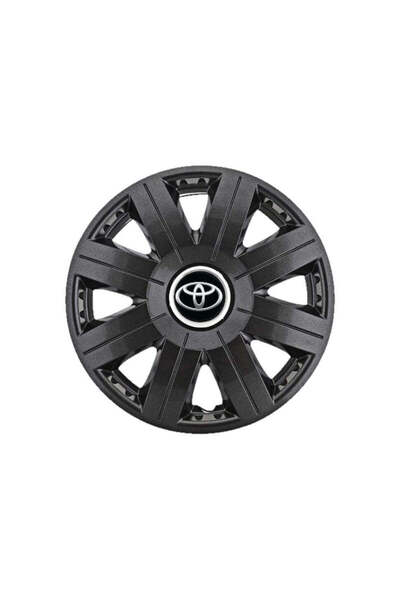 Autohelix MSA Set de 4 capace de jantă Cosmos Black R15, pentru gama de mașin...