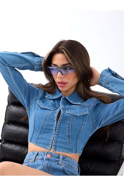 Kaplan 7146 JACHETĂ DENIM-ALBASTRU