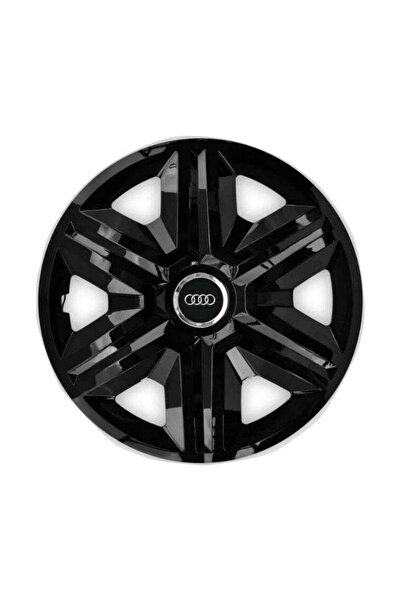 Autohelix MSA Set de 4 capace de roată rapide negre R15 pentru gama de mașini...