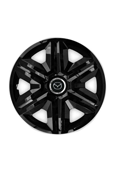 Autohelix MSA Set de 4 capace de roată Fast negre R15 pentru gama de mașini M...