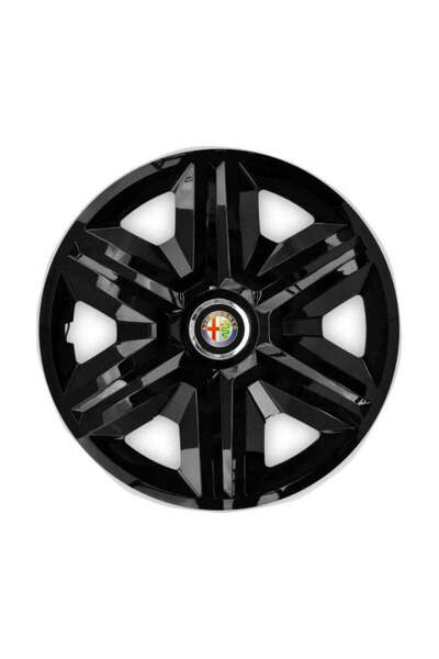 Autohelix MSA Set de 4 capace de roată rapide negre R15 pentru gama de mașini...