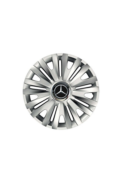 Autohelix MSA Set de 4 capace pentru roți cu inel cromat Royal R14 pentru gam...