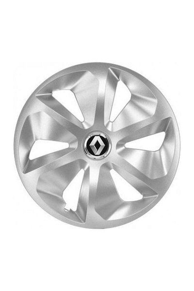 Autohelix MSA Set de 4 capace de roți Roco gri R15, pentru Renault