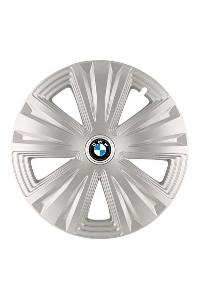 Autohelix MSA Set de 4 capace pentru roți, potrivite pentru jante R14, pentru BMW, model Glory Gri