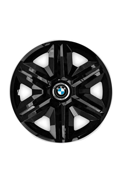 Autohelix MSA Set de 4 capace de roată rapide negre R15 pentru gama de mașini BMW