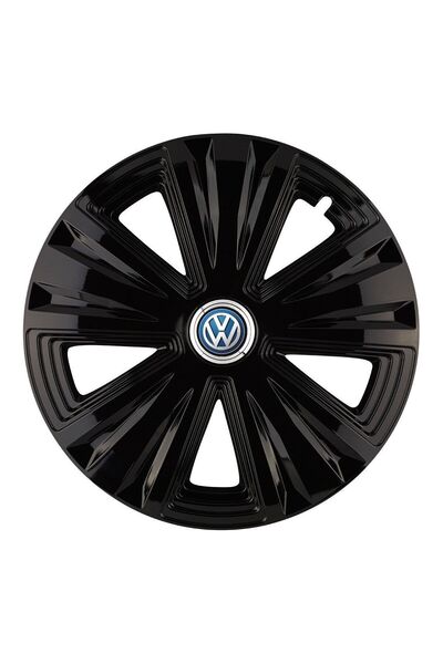 Autohelix MSA Set de 4 capace de jantă Glory Black R15 pentru gama de mașini ...