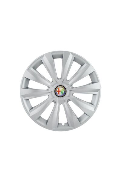 Autohelix MSA Set de 4 capace de jantă Delta R15 pentru gama de mașini Alfa R...