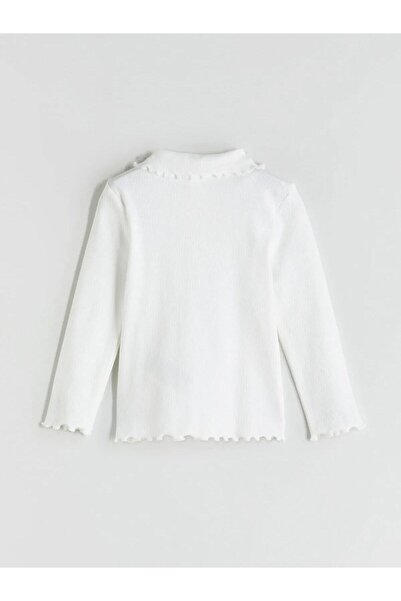 LC Waikiki Παιδικό μπλουζάκι για κορίτσια με γιακά μωρού LCW (W5)