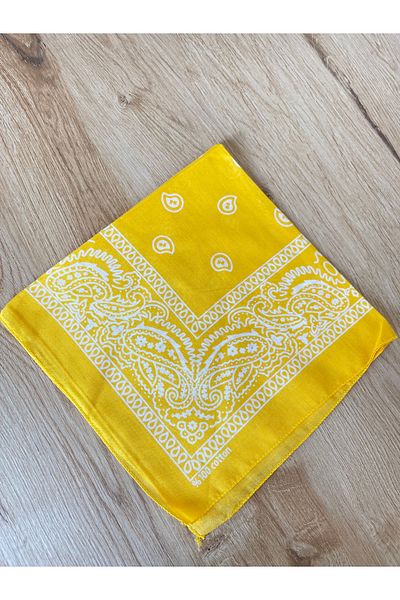Rupen Kraft 100% cotton classic pattern unisex 2-piece bandana set colorful bandana ethnic patterned a quality bandana
