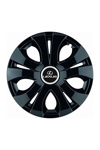 Autohelix MSA Set de 4 capace pentru roți negre R15, compatibile cu Lexus