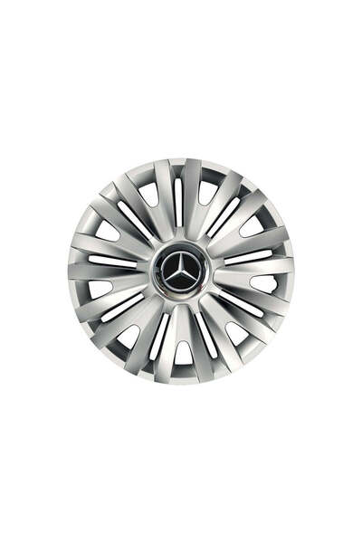 Autohelix MSA Set de 4 capace pentru roți cu inel cromat Royal R16 pentru gam...