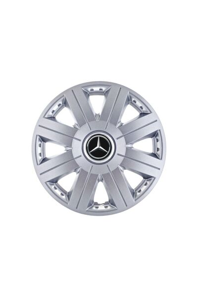 Autohelix MSA Set de 4 capace cromate Cosmos R16 pentru gama de mașini Mercedes