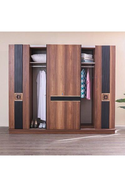Danube Home Dolores Sliding Door Wardrobe L262xW69xH219cm
