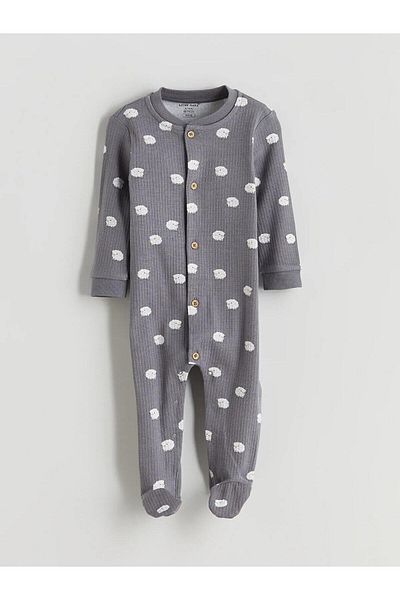 LC Waikiki Lcw Baby Crew Neck Camisole Baby Boy Jumpsuit (W5)
