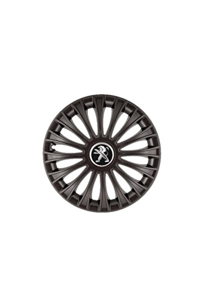 Autohelix MSA Set de 4 capace de jantă R15, culoare Dino Black, pentru gama d...