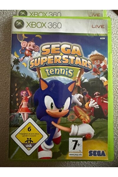 Ubisoft xbox 360 sega superstars tennis sonic