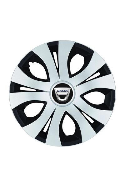 Autohelix MSA Set de 4 capace roți superioare gri-negre R17, compatibile cu D...