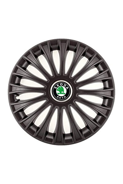 Autohelix MSA Set de 4 capace pentru roți, compatibile cu jante R14, pentru S...