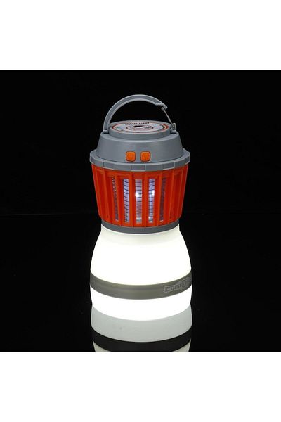Carsons Lampa UV anti tantari cu 3 LED-uri, reincarcabila USB, 3 trepte intensitate, portocalie