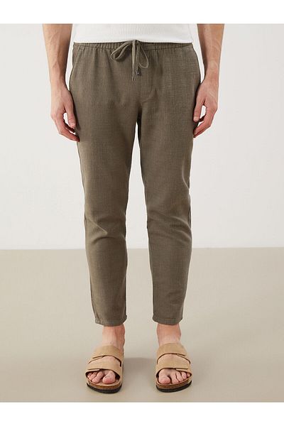 LC Waikiki Pantaloni pentru bărbați, cu aspect standard, cu aspect de in