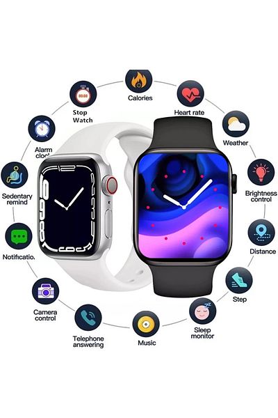 OEM SmartWatch 7 Ecran tactil 2", control prin aplicatie, impermeabil IP67