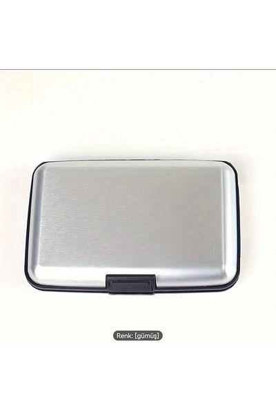 ORGANICYOU Θήκη πιστωτικής κάρτας αλουμινίου YIWU Gold Edged, Θήκη επαγγελματικής κάρτας, έγχρωμη θήκη κάρτας αλουμινίου