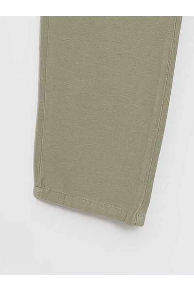 LC Waikiki Pantaloni pentru băiat din amestec de in cu talie elastică