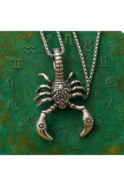 voyageaccessory The Symbol of Power and Passion | Special Design Mysterious Scorpio Pendant