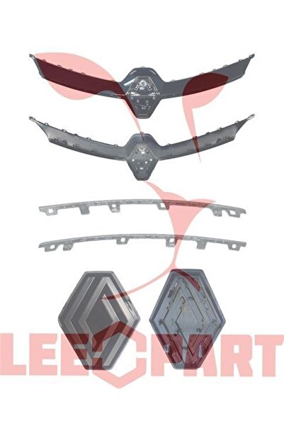 leevart ÖN PANJUR SETİ (ÖN PANJUR+ÖN PANJUR ÇITA TAKIMI+ÖN LOGO) RENAULT CLIO V