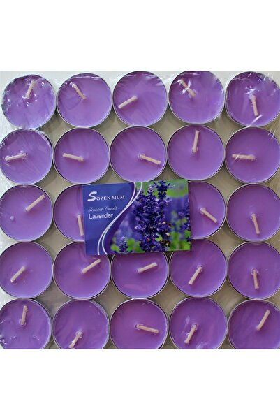 SÖZEN MUM VE HEDİYELİK EŞYA Tealight mum Kokulu 25 adet
