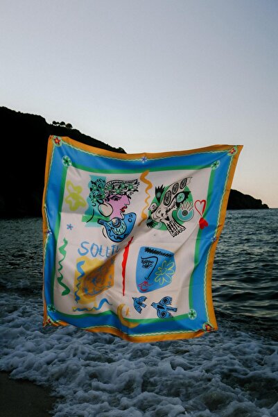 Materia باندانا ملونة عرقية