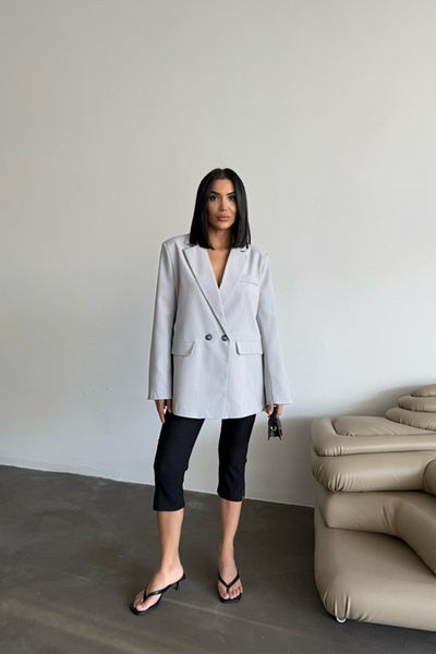 modamtn Jacket with Slit Detail on the Back - Gray