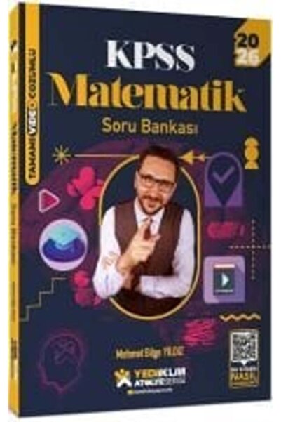 Yediiklim Yayınları Yediiklim 2026 KPSS Matematik Atölye Soru Bankası Çözümlü...