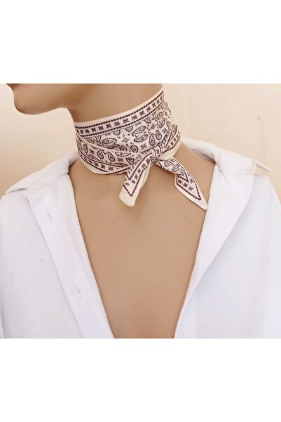 shop New Patterned Modern Stylish Satin Scarf Color Model Options